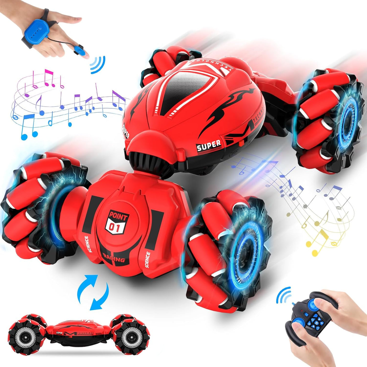 Fosgoit Juguetes de Coche RC para Niños Niñas de 6-12, Regalos de C...