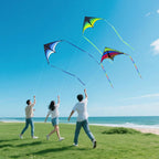 Large Single Line Beach Kite para Adults,Easy a Fly Kites para Kids Age 4-12