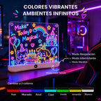 Tablero de dibujo recargable de 16" LED con atenuación continua