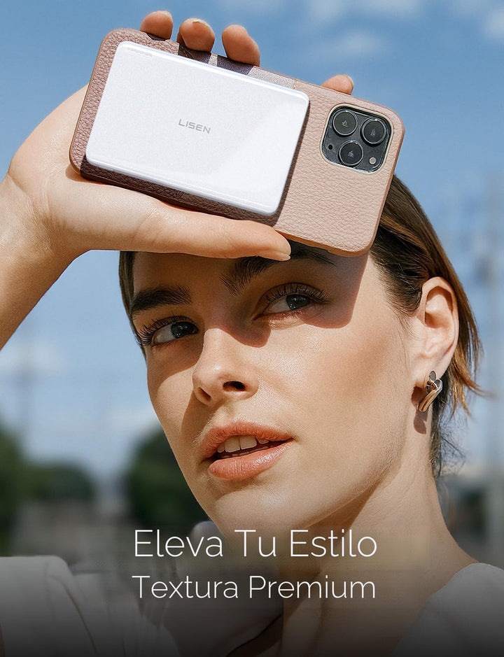 LISEN Qi2 - Batería MagSafe ultra delgada de 15 W, cargador de bate...