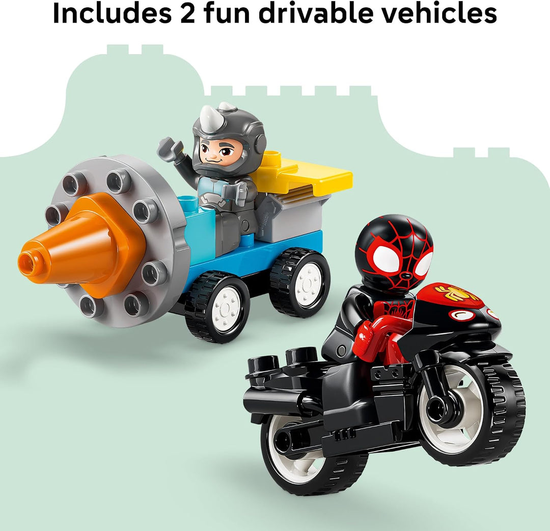 LEGO DUPLO Cuartel Web del Equipo Marvel Spidey 10464 | Juguetes de...