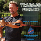 Bodylastics Juego de bandas de resistencia patentadas de la serie básica, bandas de resistencia con tecnología de reducción de presión, 2 asas, 2 correas de tobillo, 1 anclaje de puerta y 1 bolsa de