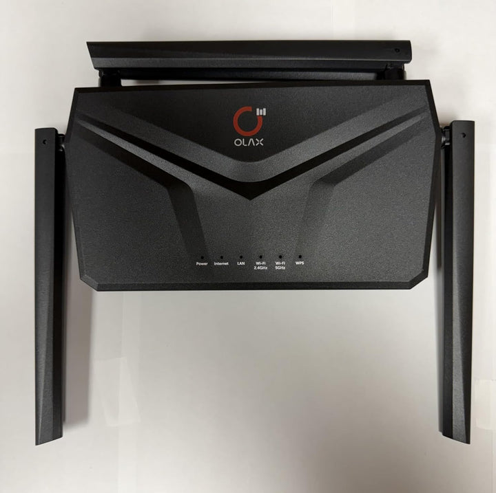 OLAX Scorpio X60 AC1200 Router WiFi de doble banda, enrutador de ma...