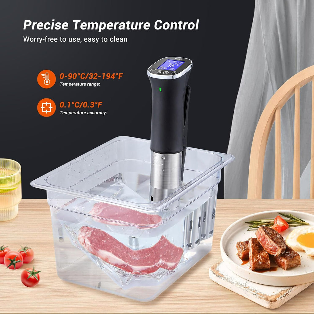 INKBIRD Circulador de inmersión WiFi para Sous Vide ISV-300W IPX7