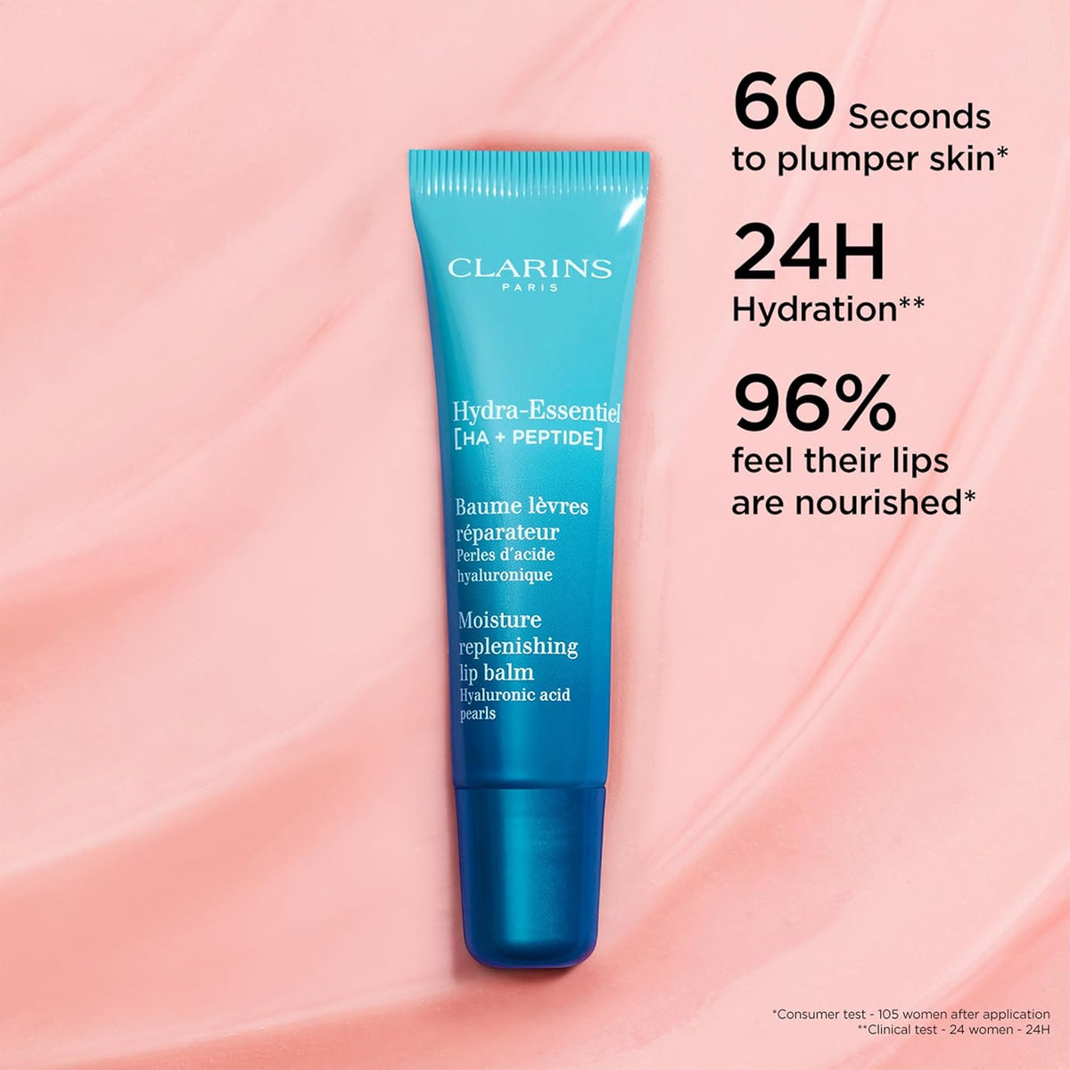 Clarins Hydra-Essentiel Moisture Replenishing Lip Balm | 60 Seconds...