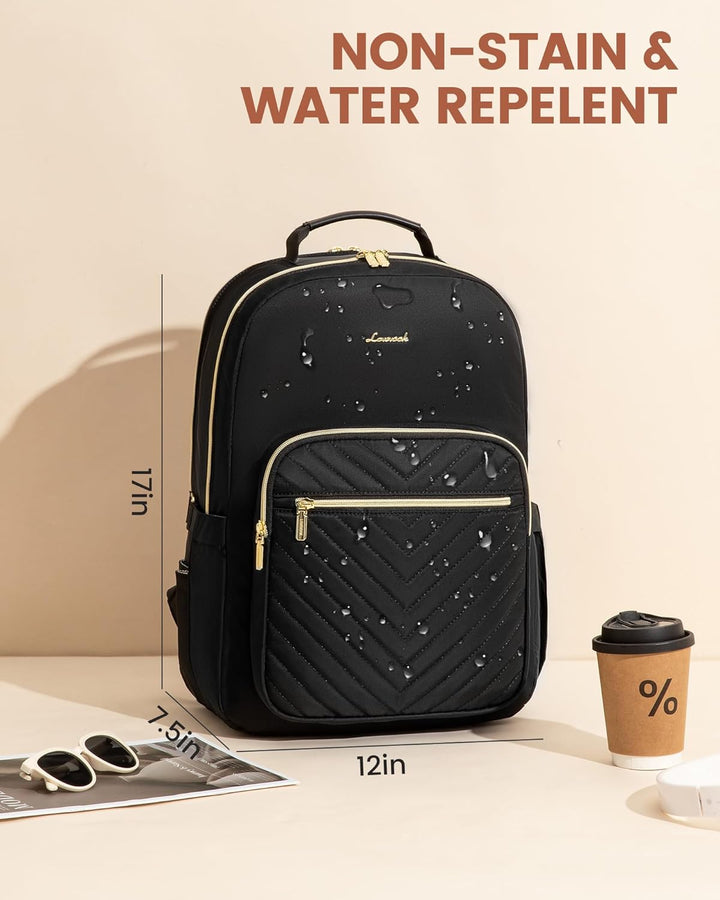 LOVEVOOK Mochila para laptop para mujer con soporte gigante para va...