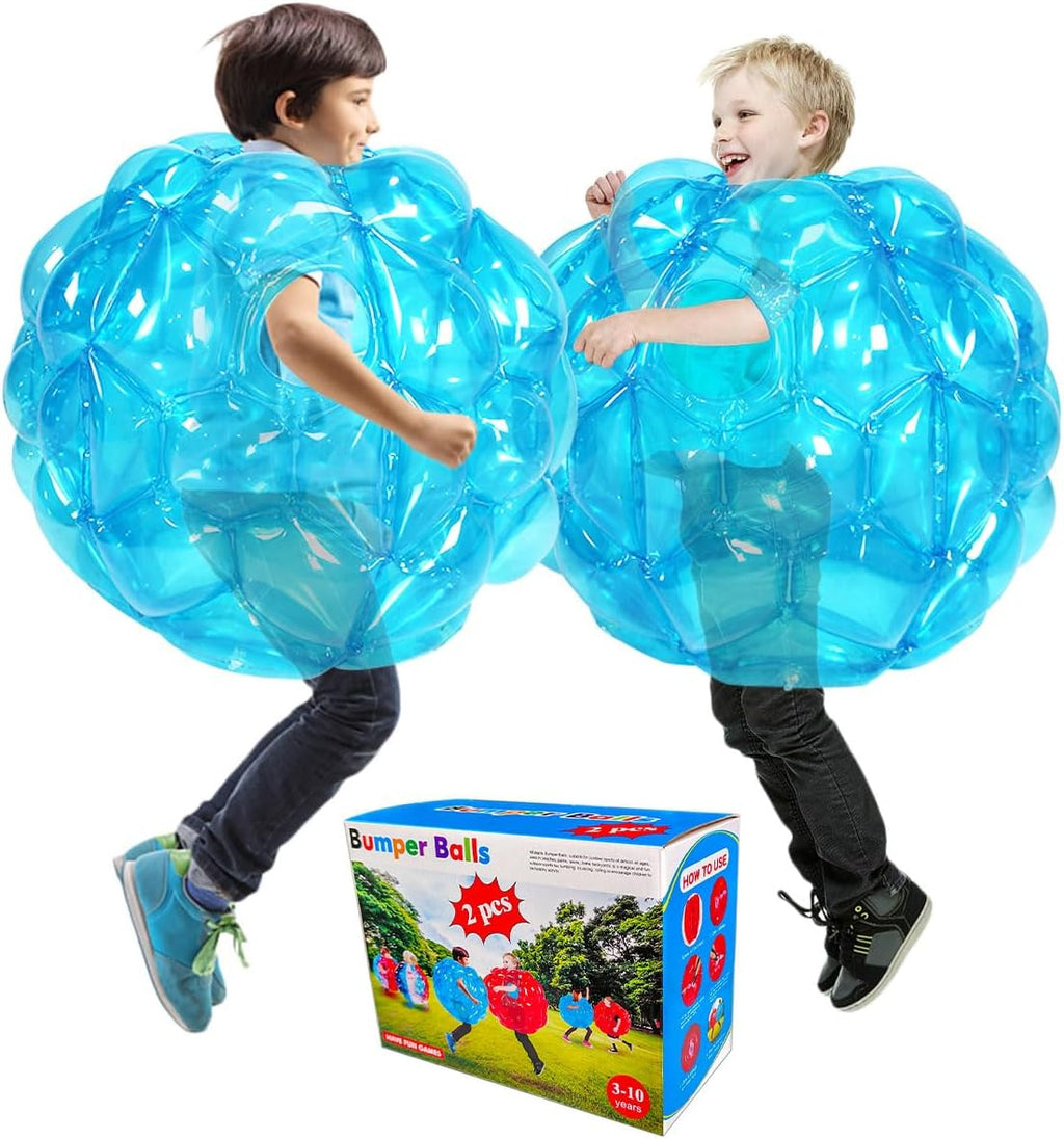 ZHUYNXIR 2 bolas de sumo para niños, bola de tolva de parachoques para niños, bolas de sumo para niños, bola de burbujas de sumo para niños al aire libre, juego de equipo para niños a partir de 3 años
