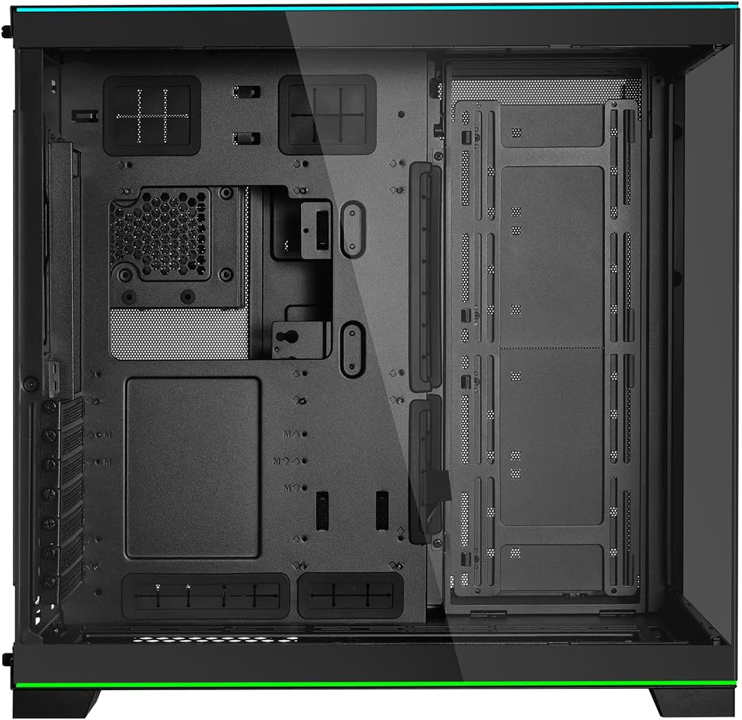 Lian Li O11D EVO RGB Negro E-ATX Caso, 16.535 in Rad, Vidrio Templa...