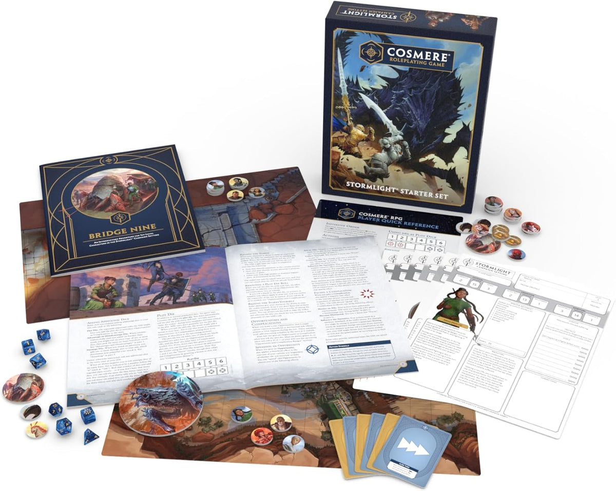 Cosmere RPG - Juego de iniciación Stormlight de Brotherwise Games | A