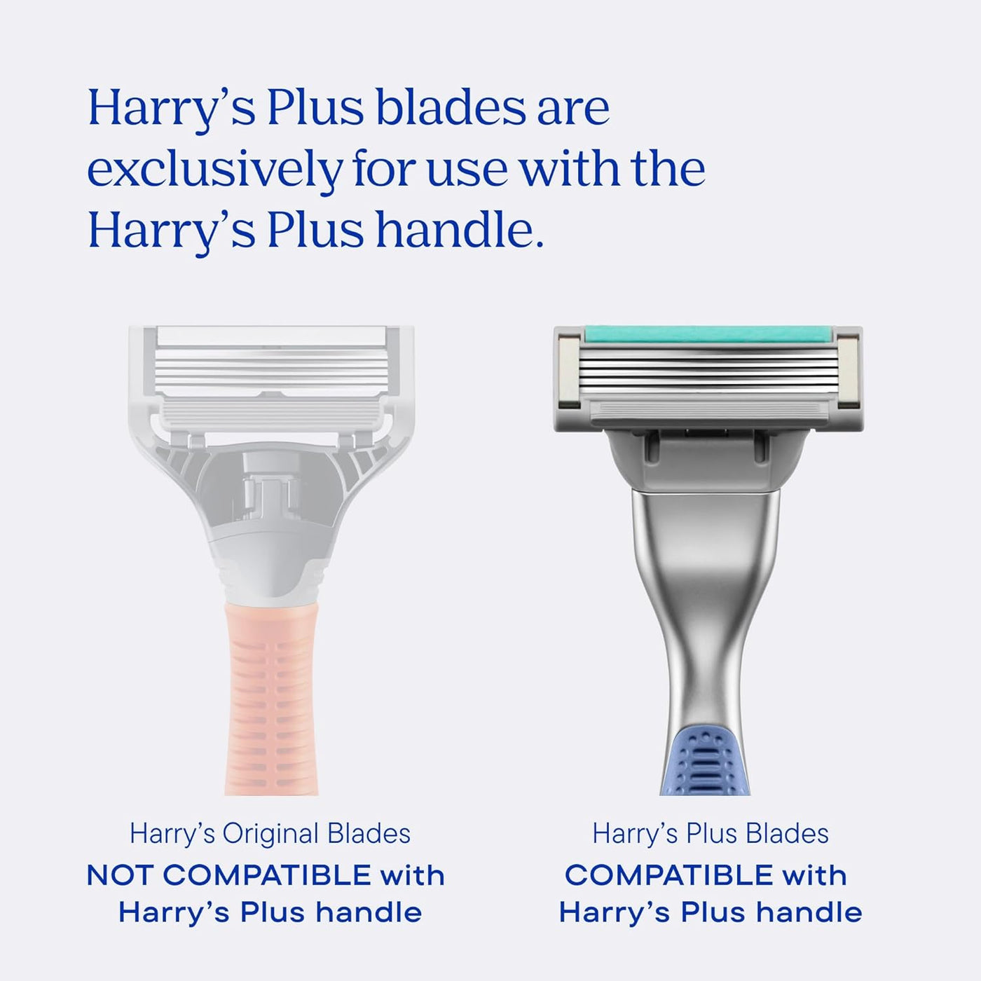 Harry's Plus Starter` Kit de afeitado para hombre, mango premiu...