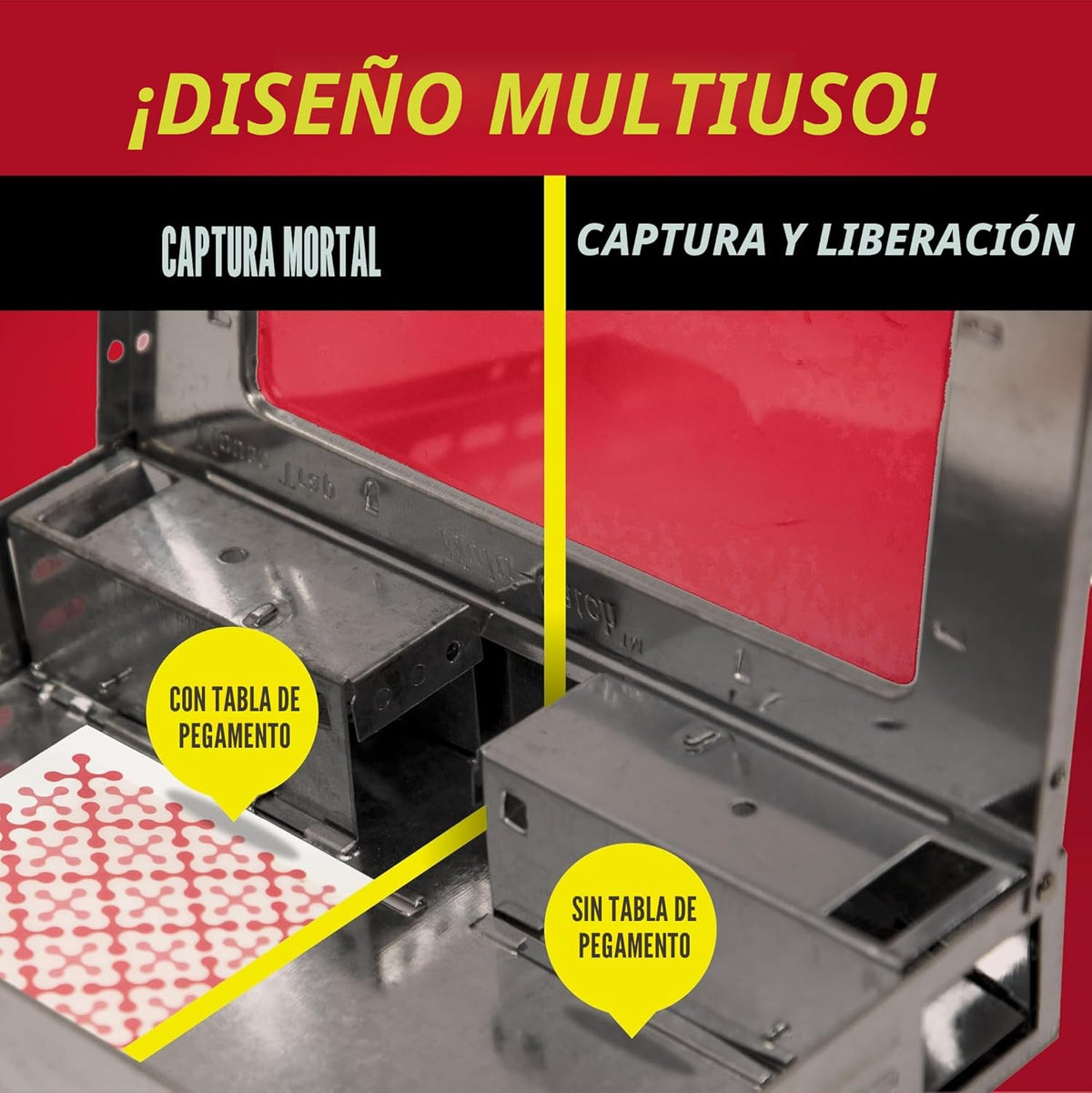 Catchmaster Tablas de pegamento para ratones e insectos, 60 unidade...