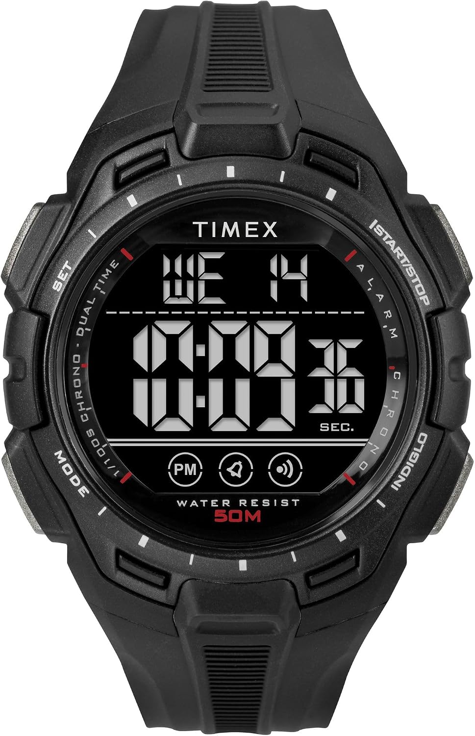 Timex - Reloj digital unisex, 43 mm