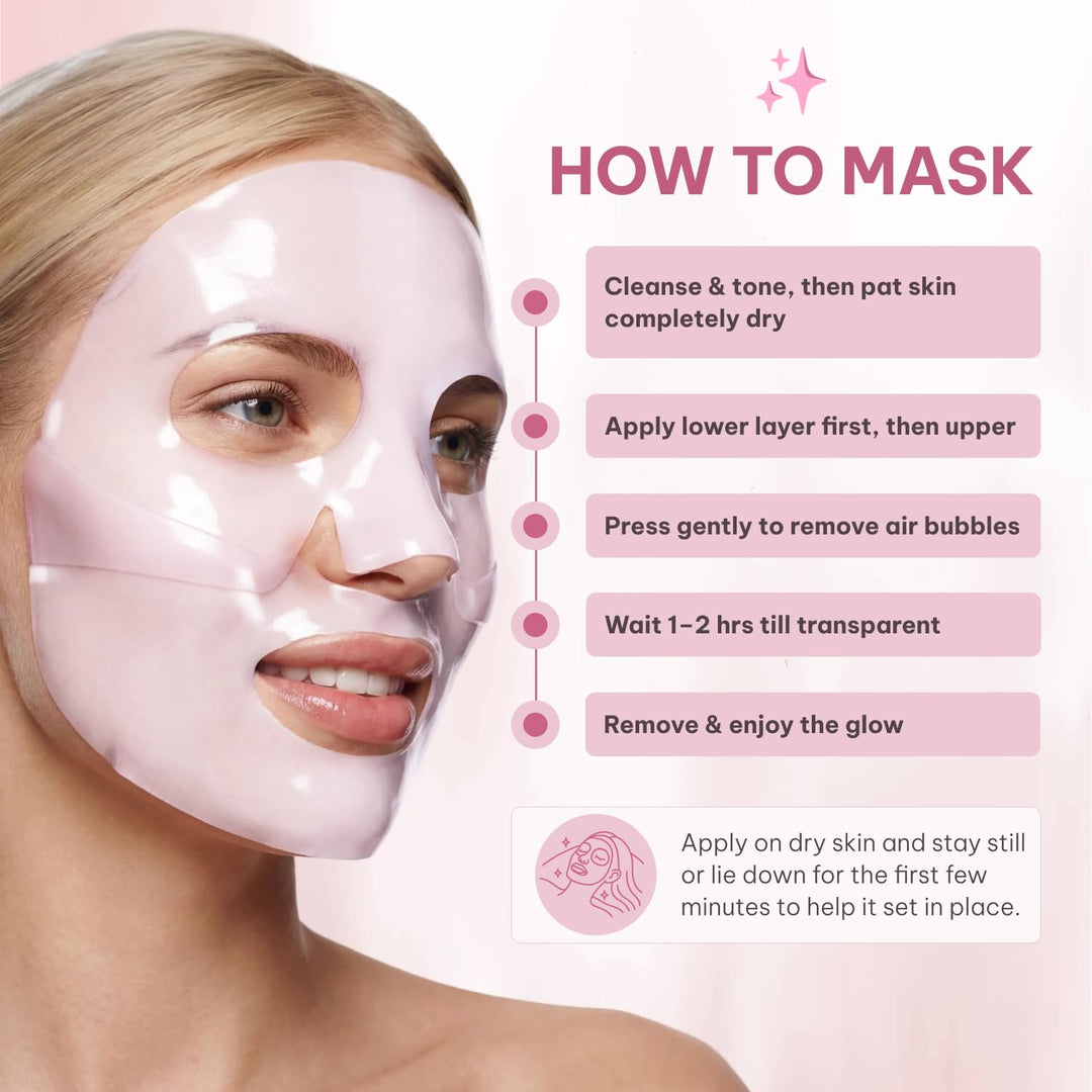 Quasi Salmon PDRN - Máscara facial de gel coreano para el cuidado d...