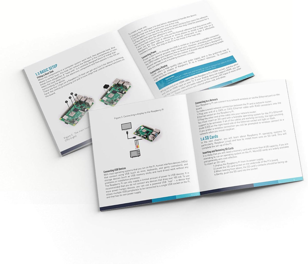 Vilros Kit completo de Raspberry Pi 4 para principiantes - Incluye...