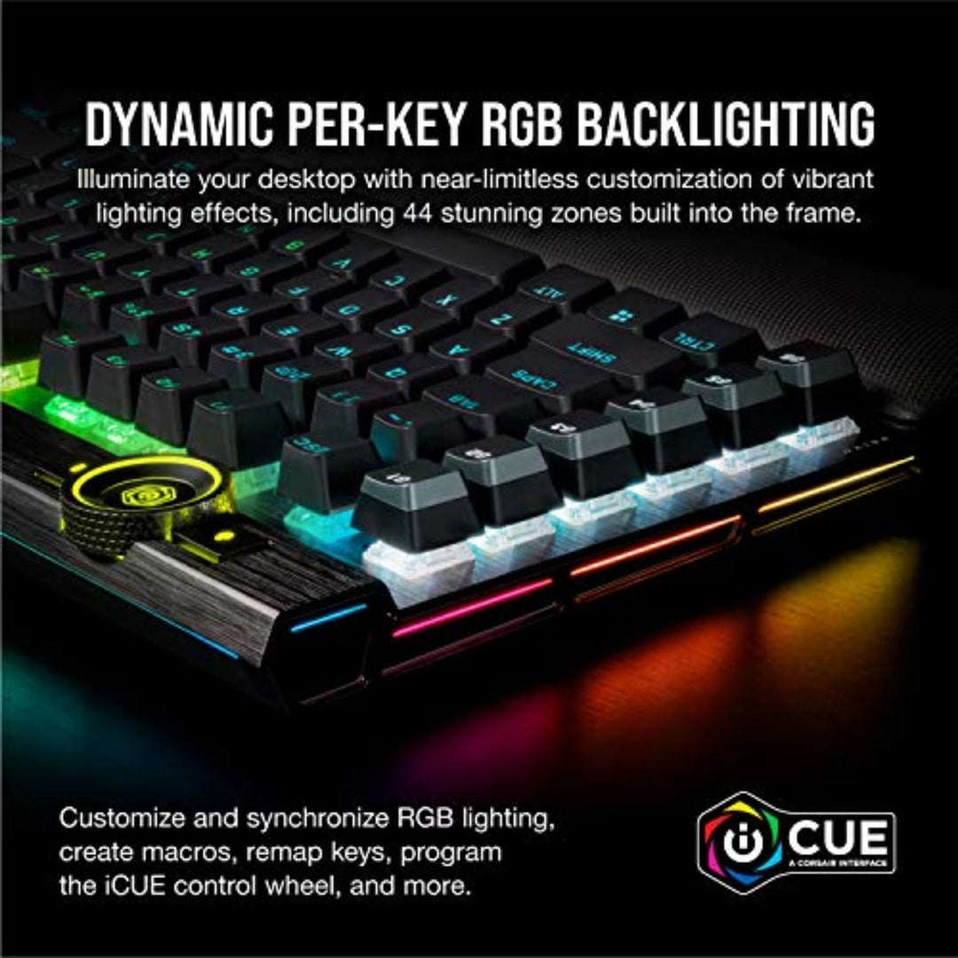 Corsair K100 RGB - Teclado mecánico para juegos - Interruptores Che...