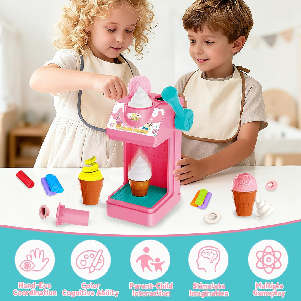 Juego de tienda de juegos de simulación para niños con caja registradora