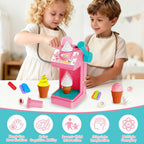 Juego de tienda de juegos de simulación para niños con caja registradora