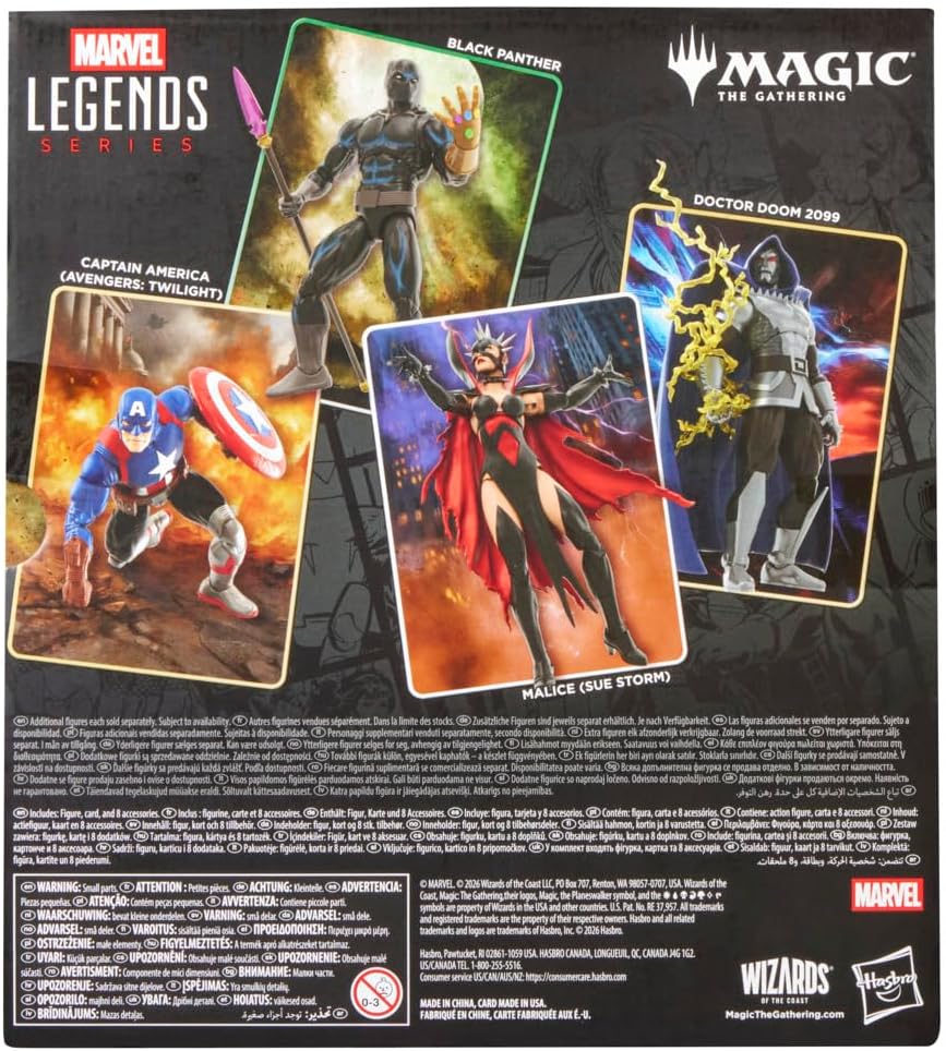 Marvel Legends Series Magic: Gathering negro Panther (exclusivo de