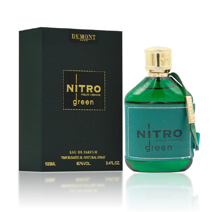 Dumont Nitro Green Eau De Parfum - Fragancia vibrante de fin de sem...