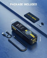 Fanttik X8 APEX EV - Inflador de neumáticos portátil, bomba de aire...