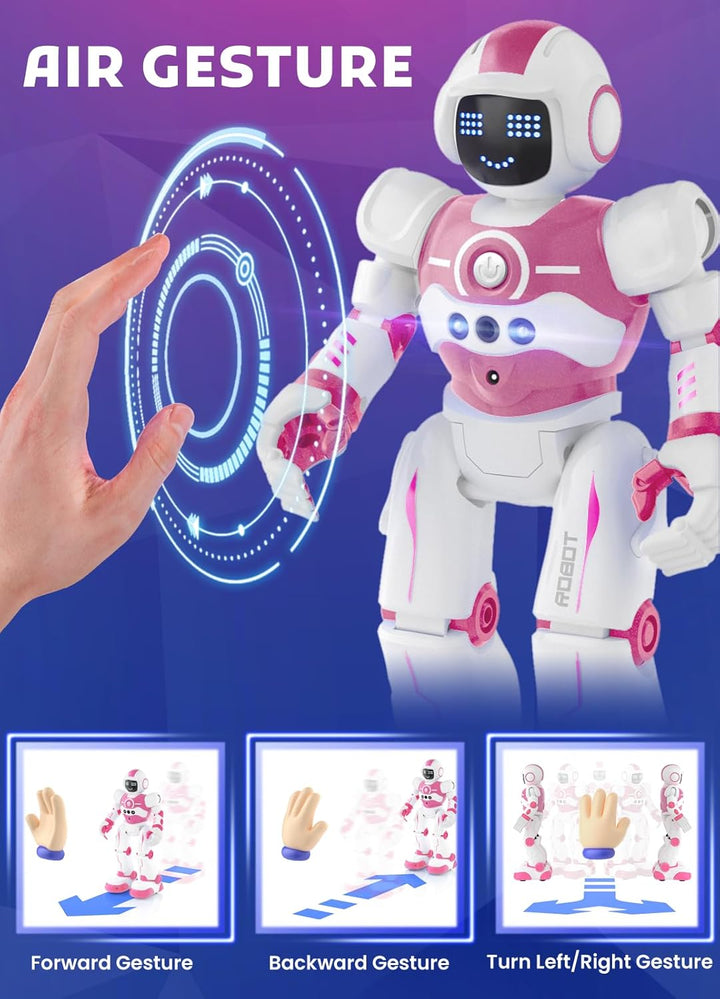 EduCuties Juguetes Robot para Niños, Robot Juguete Inteligente Prog...