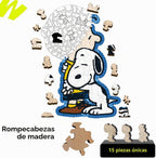 Rompecabezas de cacahuetes para adultos, regalos de Snoopy para mujeres y niños, 200 piezas