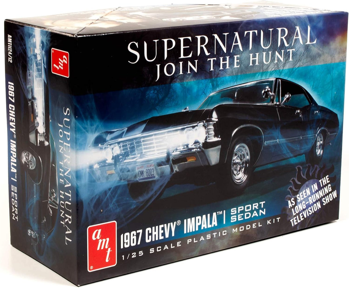 AMT - Kit de modelo del 1967 Chevy Impala de 4 puertas Supernatural, escala 1:25
