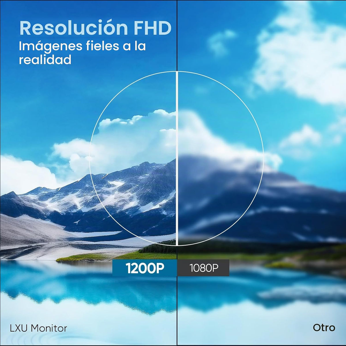 Monitor extensor de pantalla portátil de 16" 1200P portátil