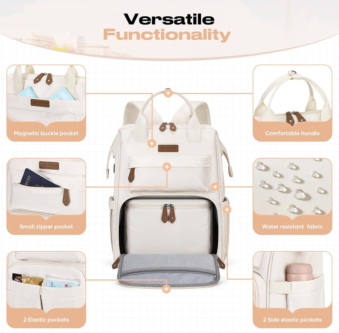 Maelstrom Mochila de viaje para mujeres y hombres, mochila para lap...