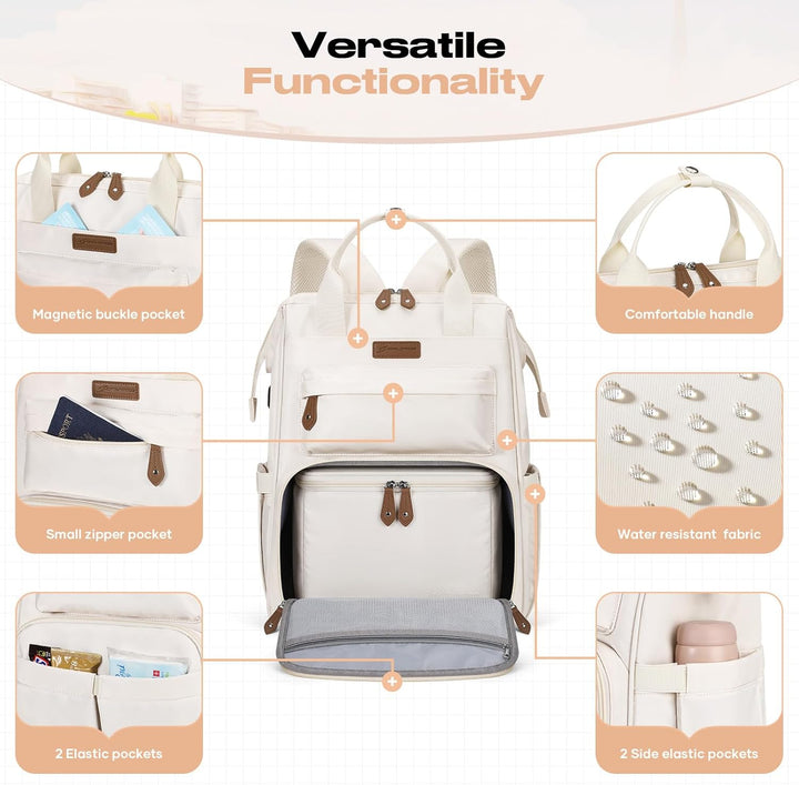 Maelstrom Mochila de viaje para mujeres y hombres, mochila para lap...