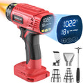 Pistola de calor compatible con batería Milwaukee de 18 V (solo herramienta