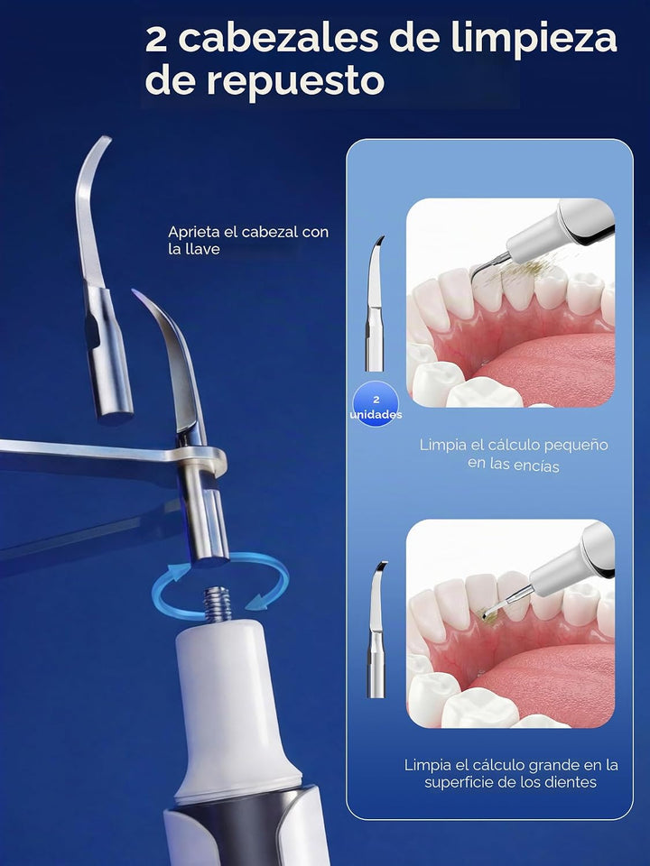 Removedor ultrasónico de placa para dientes, removedor de sarro de...