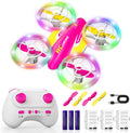 FUNPX Dron LED RC para niños de 6 años en adelante