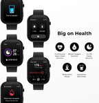 iTouch AIR 5 PRO - Reloj inteligente con GPS, AMOLED de 1.96 pulgadas, llamadas Bluetooth, más de 100 modos deportivos, frecuencia cardíaca, SpO2, seguimiento del sueño y el estrés, resistente al agua 3ATM, duración de la batería de 10 días, para iPhone y