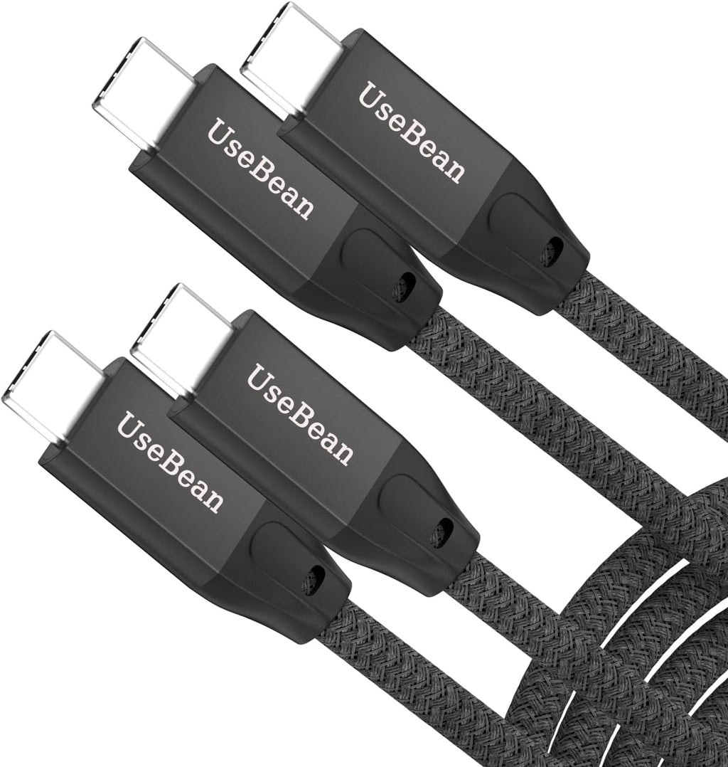 Cable USB C a USB C de 15 pies, 2 unidades, cable de datos largo USB C 3.2