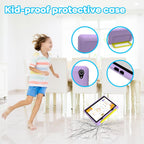 Jeazans Tableta para niños | Tablet Android 14 mejorada, 10 pulgadas