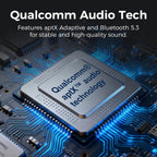 Transmisor de audio Bluetooth 5.3 para avión con Qualcomm aptX adaptativo, pantalla LCD, soporte de dispositivo doble, batería de 30 horas, AUX de 0.138 in para viajes, vuelo, gimnasio