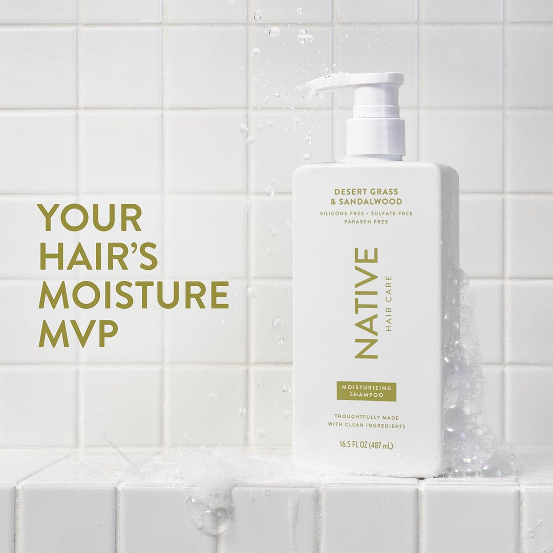 Native El champú y acondicionador Desert Grass &amp; Sandalwood con...