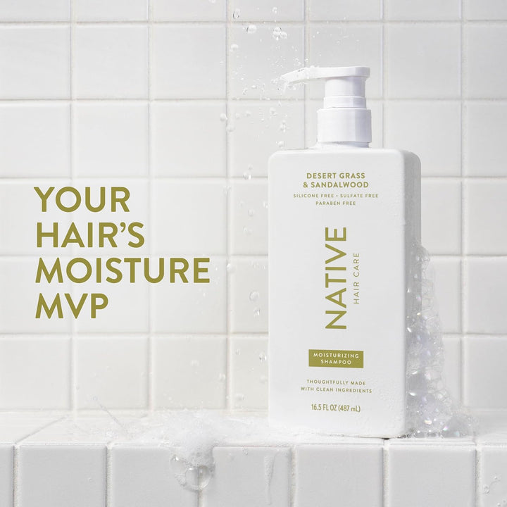 Native El champú y acondicionador Desert Grass &amp; Sandalwood con...