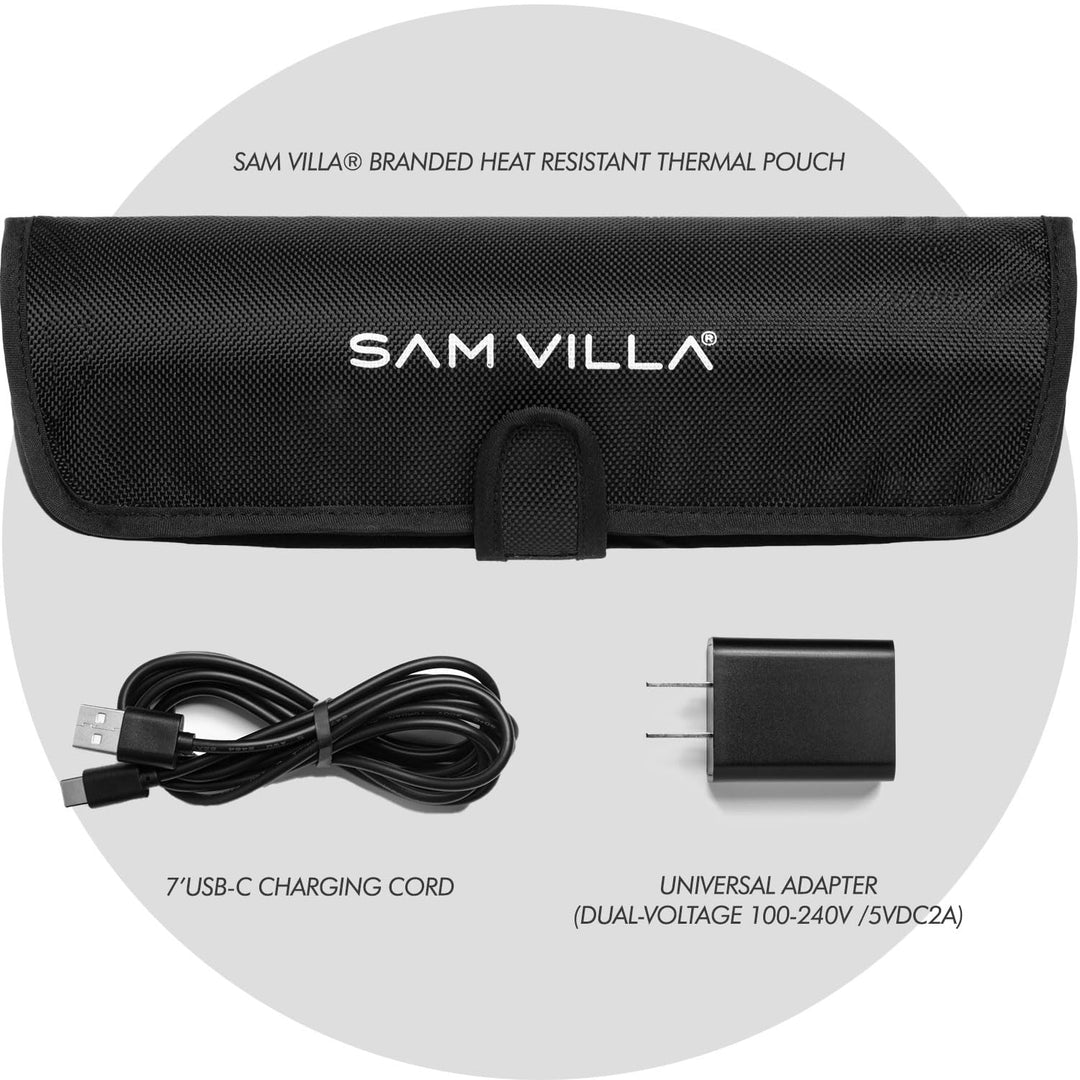 Sam Villa Pro Results - Plancha plana inalámbrica para viajes, 45 m...