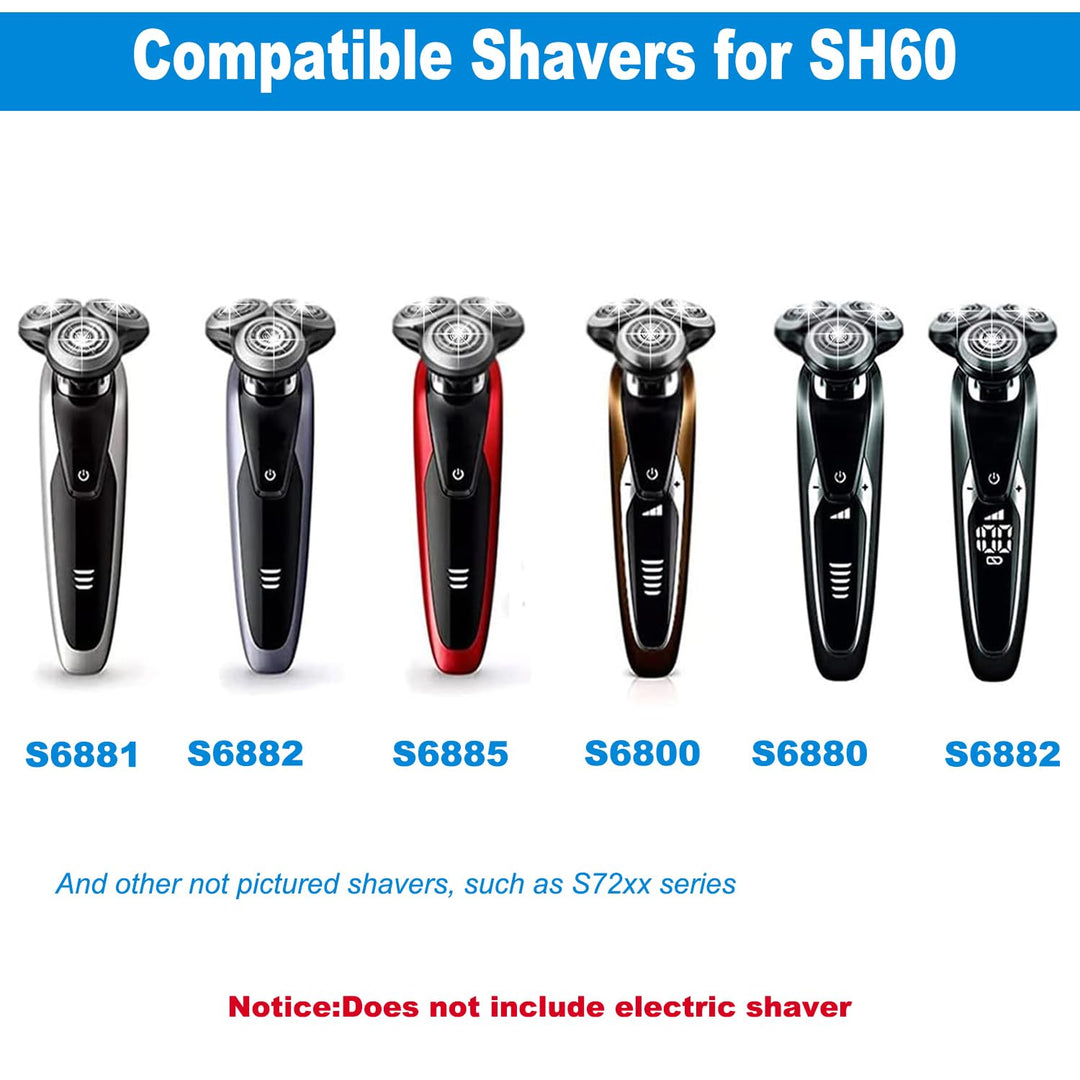 SH60 - Cabezales de repuesto compatibles con Philips Norelco Series...