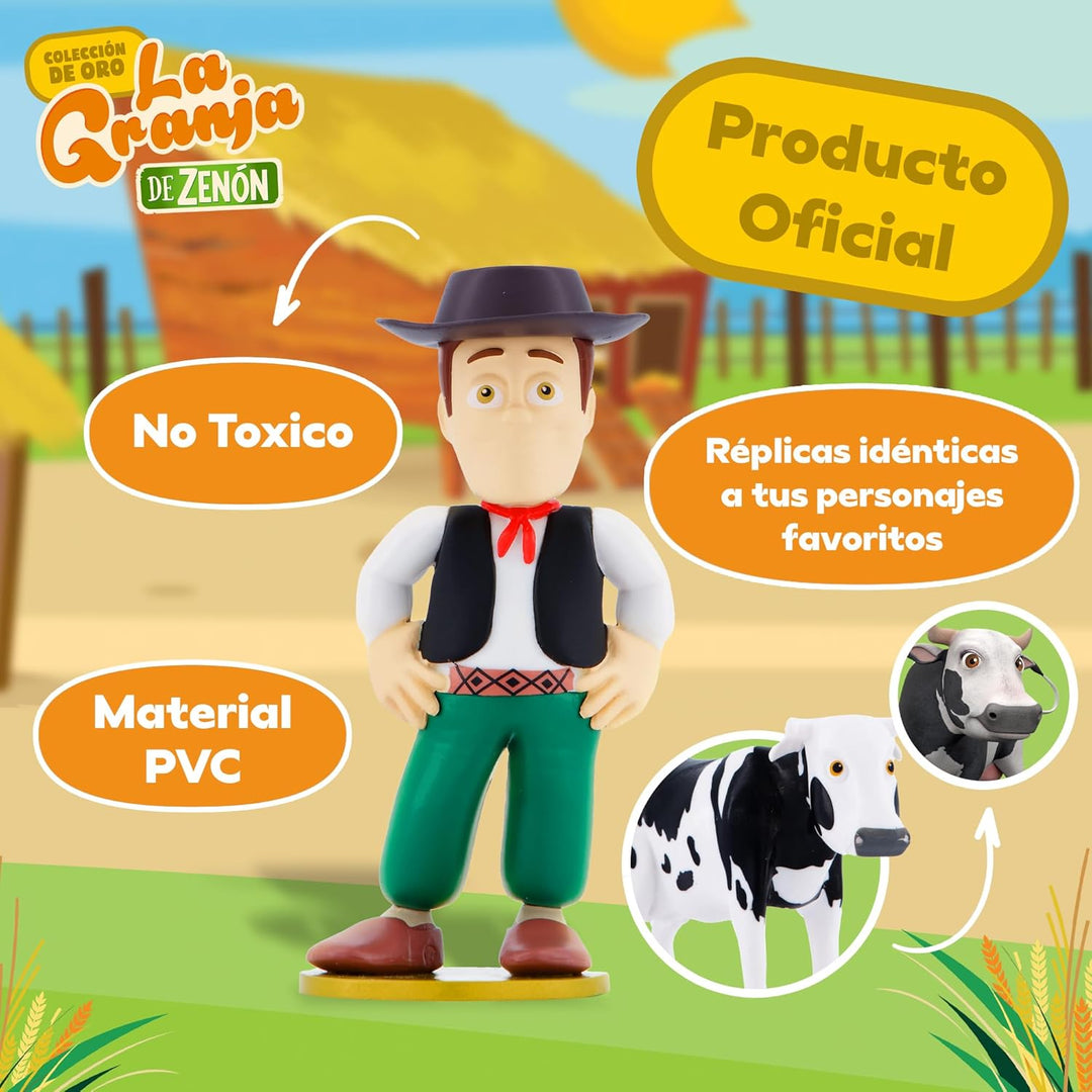 LUPPA La Granja de Zenon, Set de Figuritas de Acción y Aventura par...