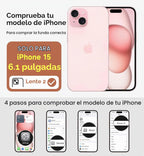 SURITCH Funda para iPhone 15, compatible con MagSafe, soporte integrado y cubierta de cámara y parte trasera translúcida, funda protectora resistente a prueba de golpes de 6.1 pulgadas, verde
