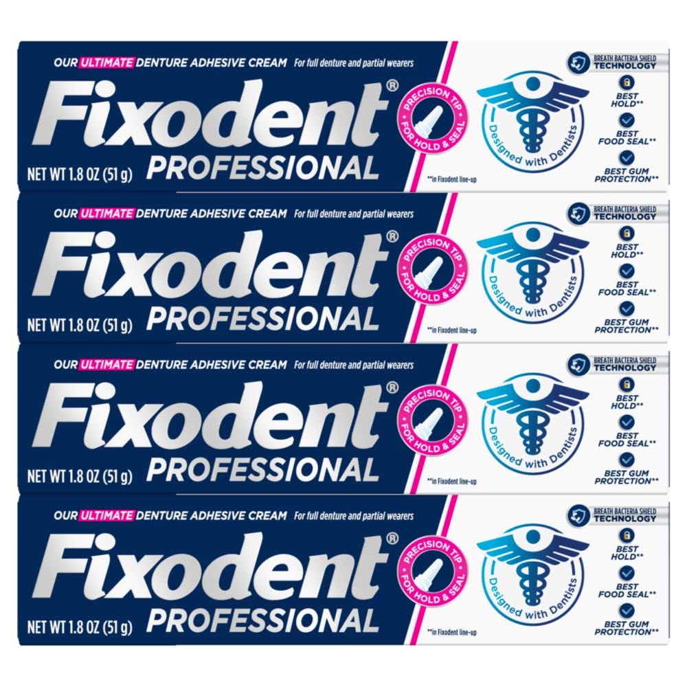 Fixodent Professional Ultimate Denture - Crema adhesiva para dentad...