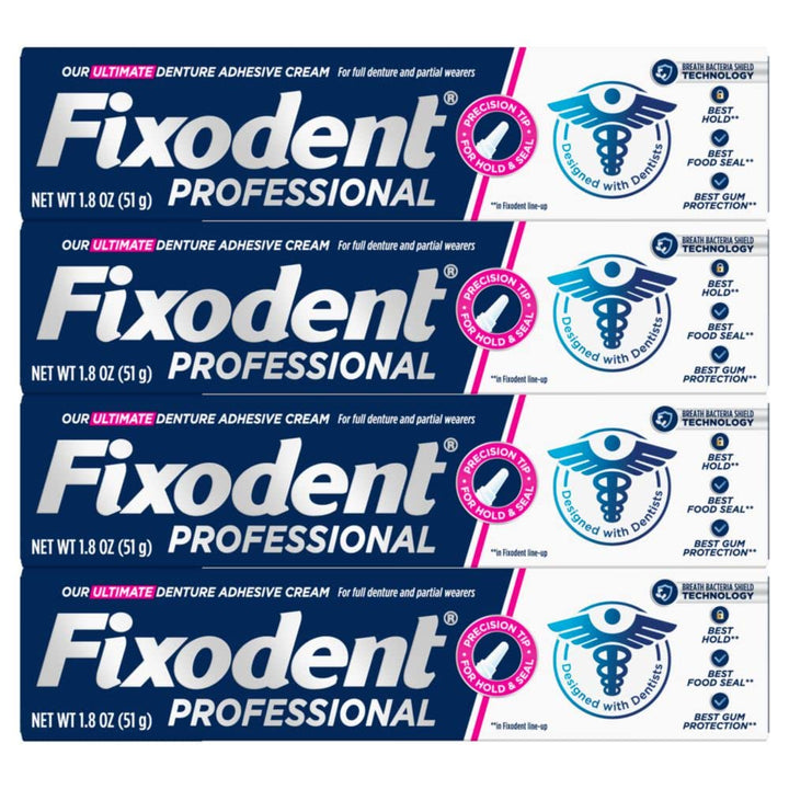 Fixodent Professional Ultimate Denture - Crema adhesiva para dentad...