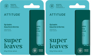 ATTITUDE Bálsamo labial, origen natural, nutre y protege, manteca d...