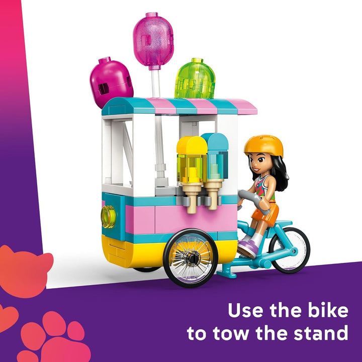 LEGO Friends - Juguete de construcción de helado y soporte