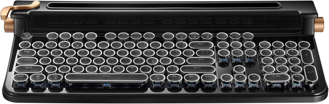 Teclado FINEDAY 2.0 Plus, Inalámbrico 2.4G y Bluetooth, 104 Teclas,...