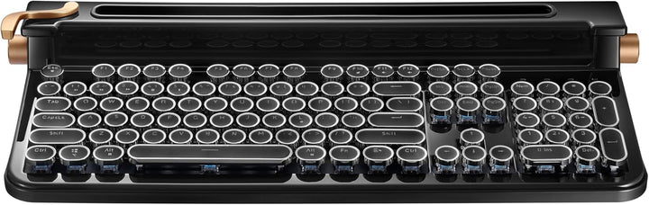 Teclado FINEDAY 2.0 Plus, Inalámbrico 2.4G y Bluetooth, 104 Teclas,...