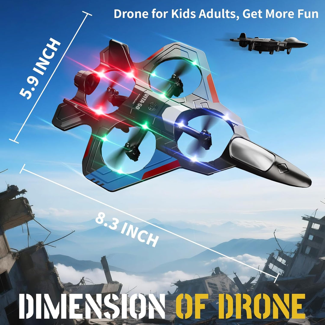 Tubokoro Aviones RC con 3 baterías para niños y adultos, control re...